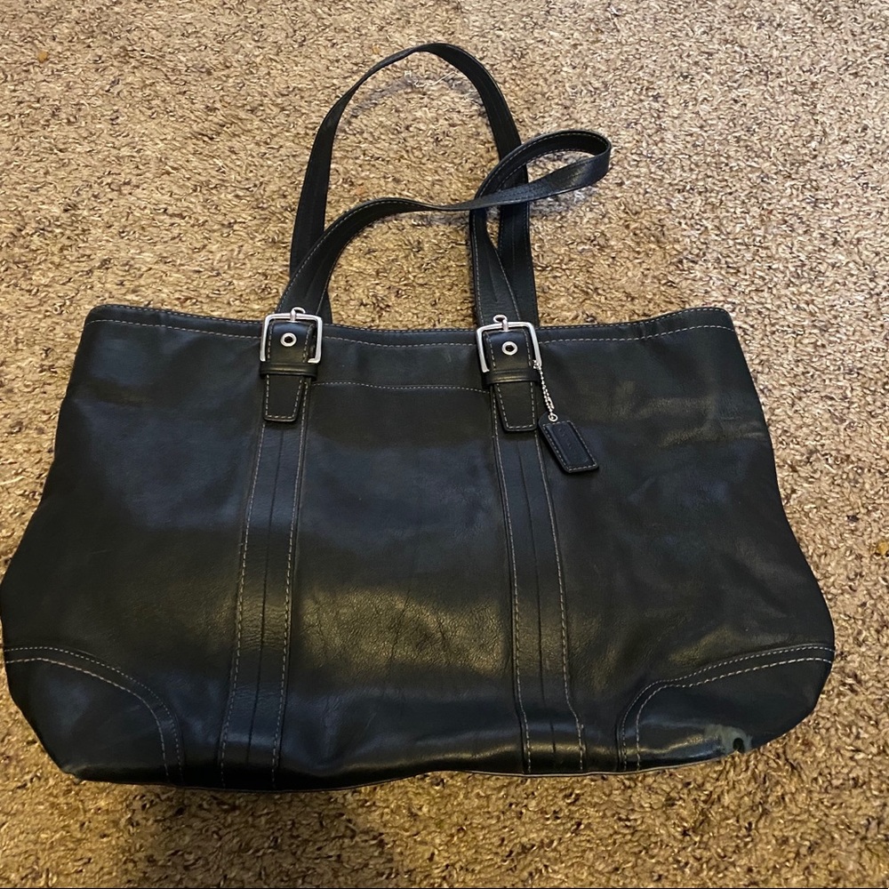 Coach Large Hamptons Tote Bag Gem